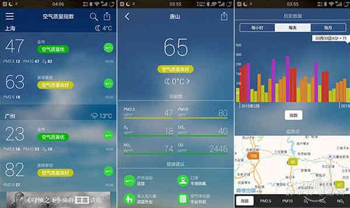 空气质量app软件开发 秒知空气的事儿