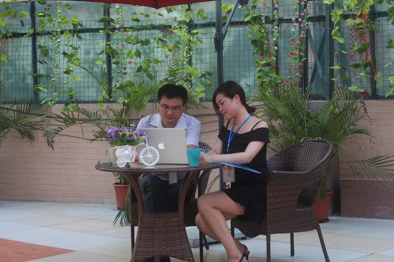 田园式办公环境