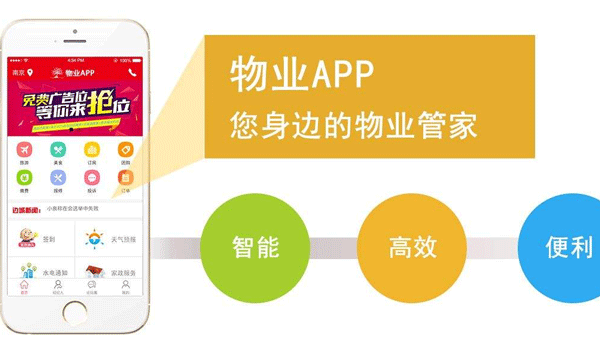 小区物业管理APP开发提高生活质量-app制作公司91直播
